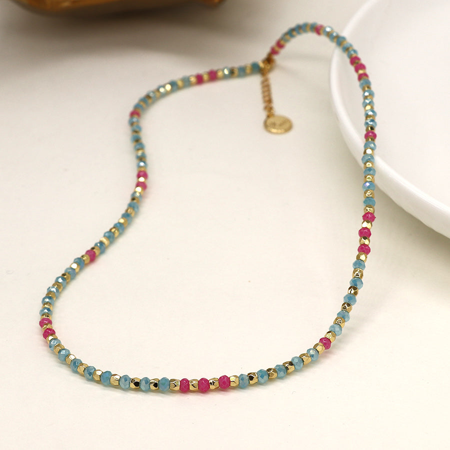 Glass Beaded selling Necklace