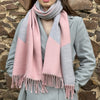 Aria Grey & Pink Scarf