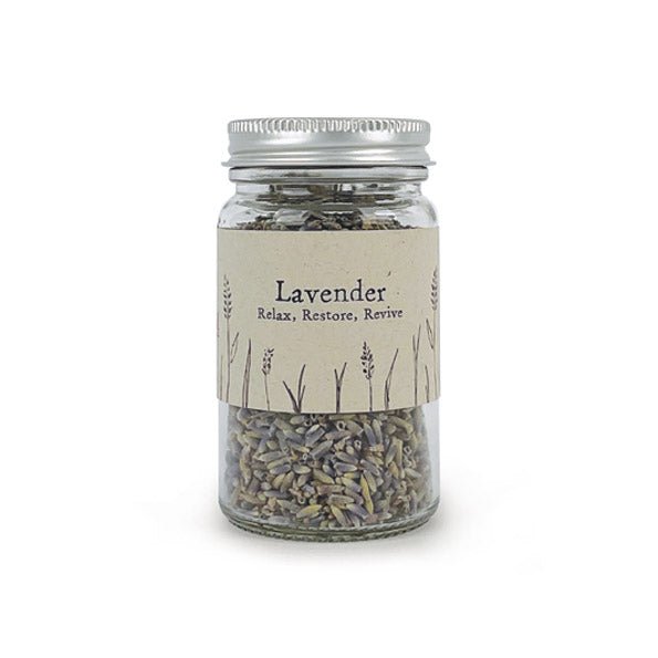 East Of India Natural Lavender Jar