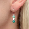 Carrie Elspeth Jade Agate Medley Earrings