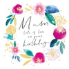 Full Bloom Mum Birthday Card