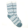 POM Duck Egg Blue Cosy Slipper Socks