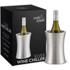 Oak & Steel - Silver Wine Cooler