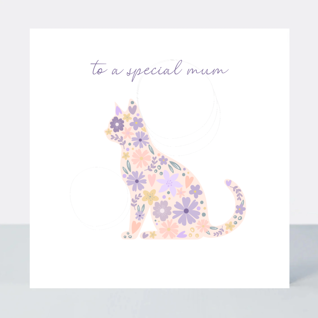 Lavender Haze To a Special Mum Cat Card