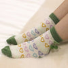 Green Heart Maddie Socks