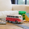 Steepletone  RETRO CAMPER VAN SPEAKER - Bluetooth Speaker & FM Radio: Red