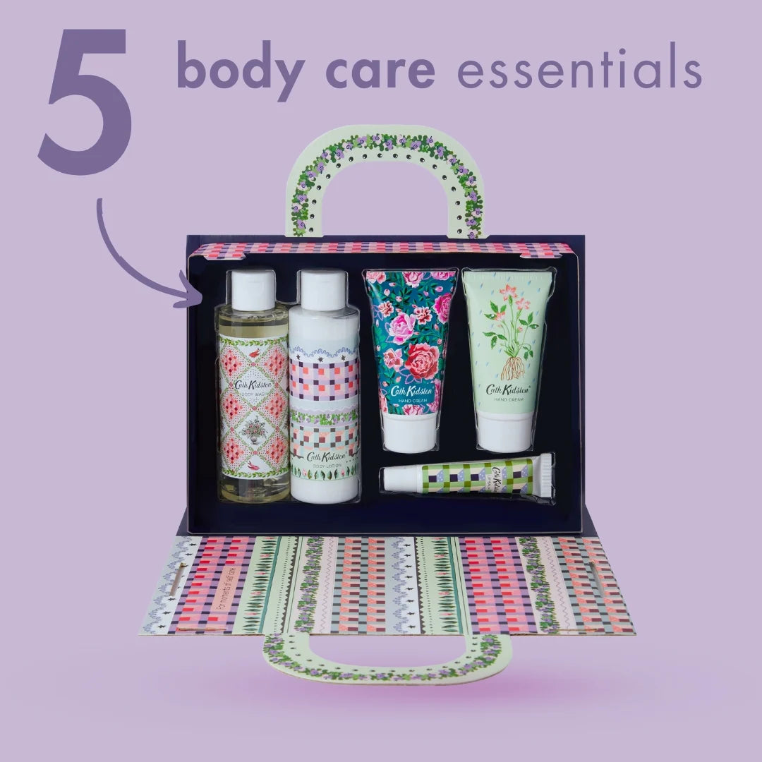 Cath Kidston Roots & Raindrops Body Pamper Handbag