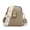 Cara Taupe Cross Body Bag