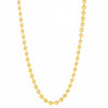 Mira Mira Modern Heart Chain Gold Plated Stainless Steel Necklace