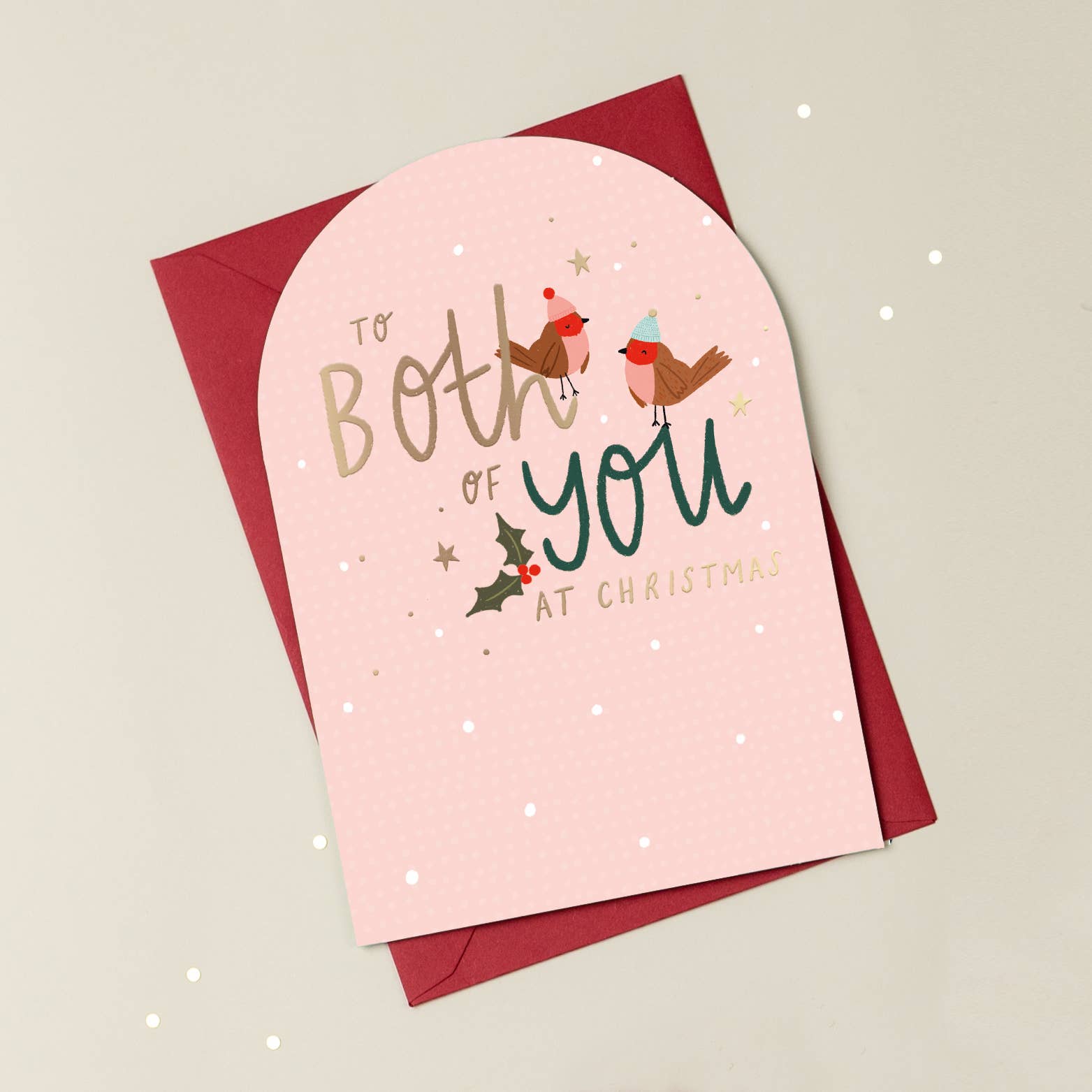 Hotchpotch - Sleigh Bells Both Of You Christmas Card