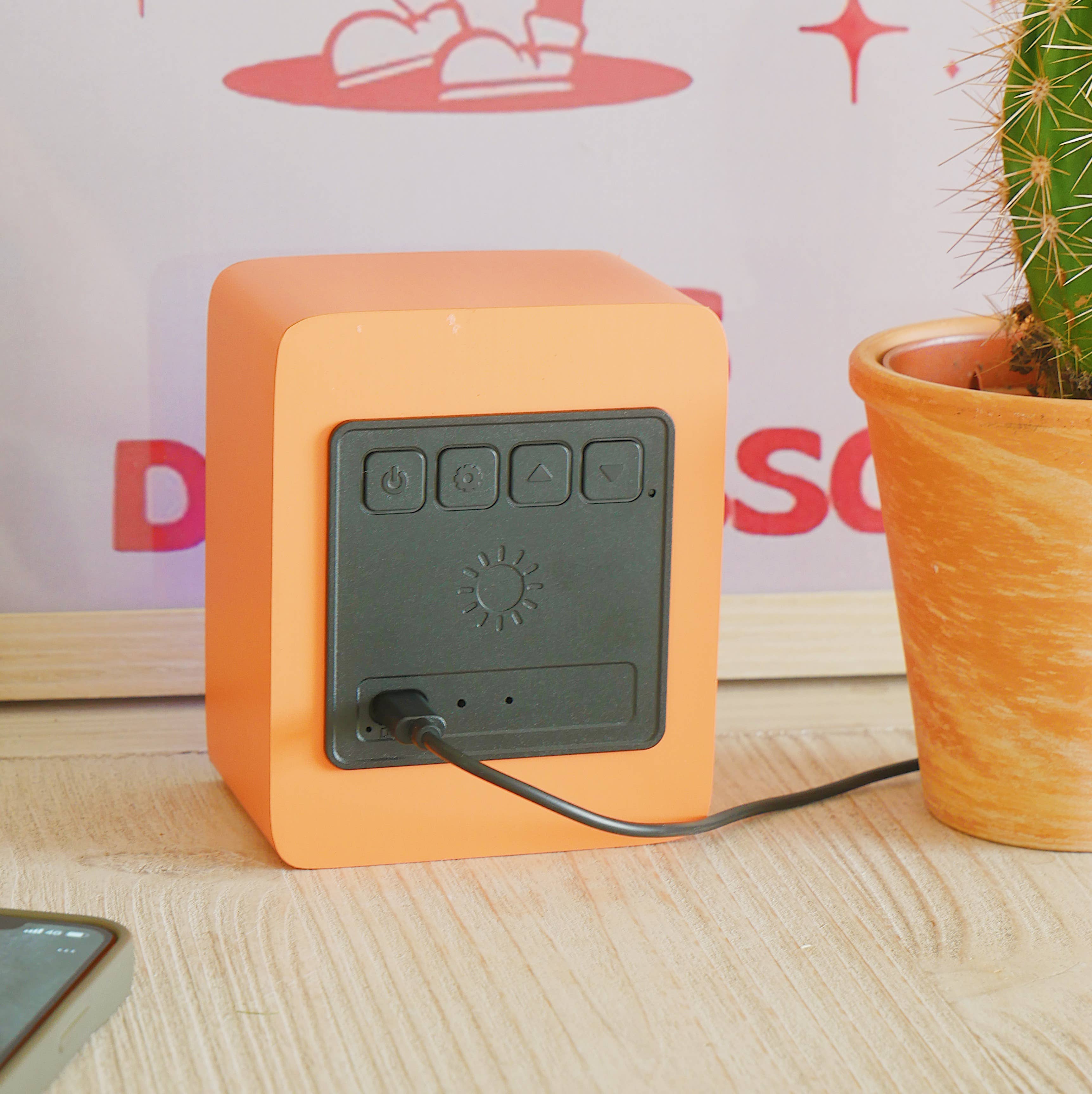 Steepletone  Rise Play - Bluetooth Speaker & Alarm Clock: Green /Yellow