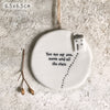 East of India You are My Sun Moon and Stars Porcelain Hanging Decoration