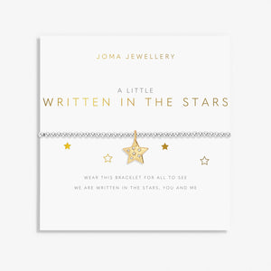 Joma Jewellery A Little 'Written In The Stars' Bracelet In Silver And Gold Plating |More Than Just A Gift