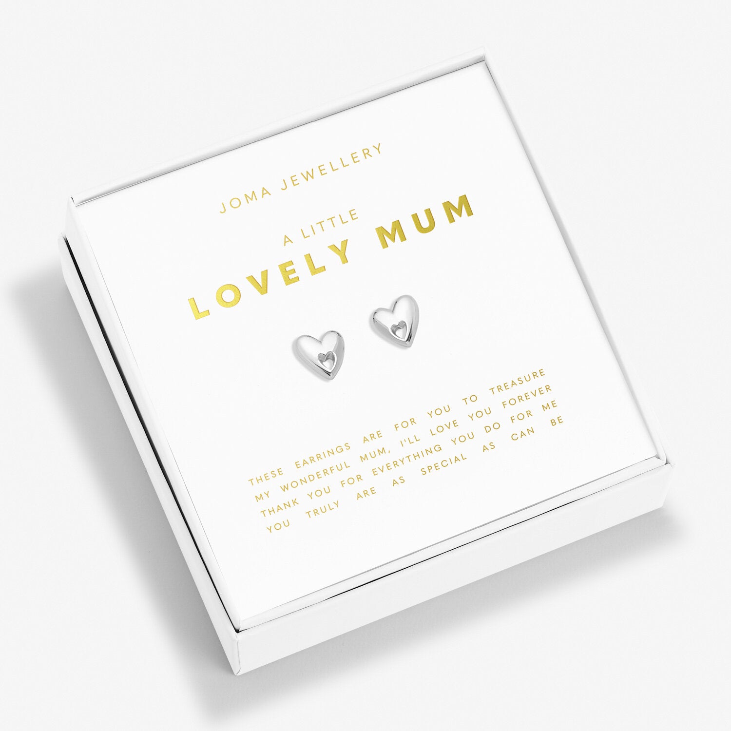 Joma Jewellery Boxed A Little 'Lovely Mum' Earrings