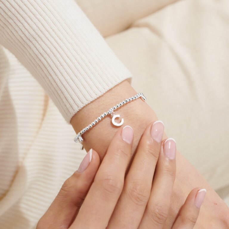 Joma Jewellery Silver Plated A Little 'Alphabet' Bracelets