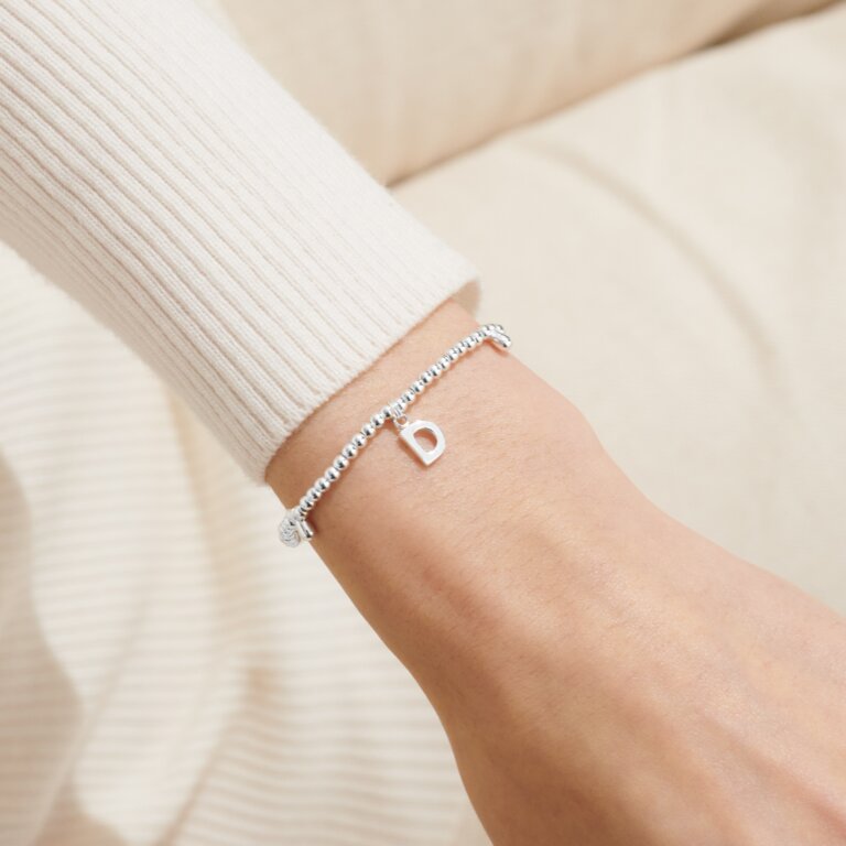 Joma Jewellery Silver Plated A Little 'Alphabet' Bracelets