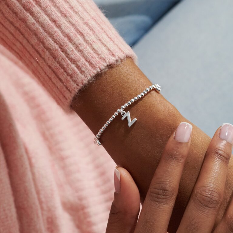 Joma Jewellery Silver Plated A Little 'Alphabet' Bracelets