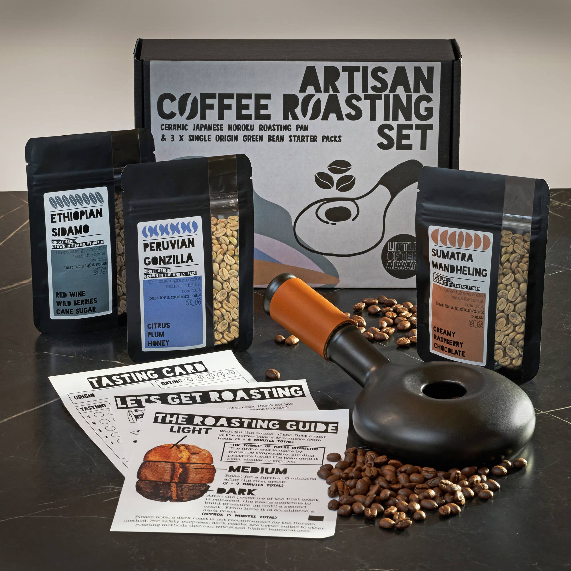 Little Often and Always - Coffee Roasting Gift Set Starter Kit