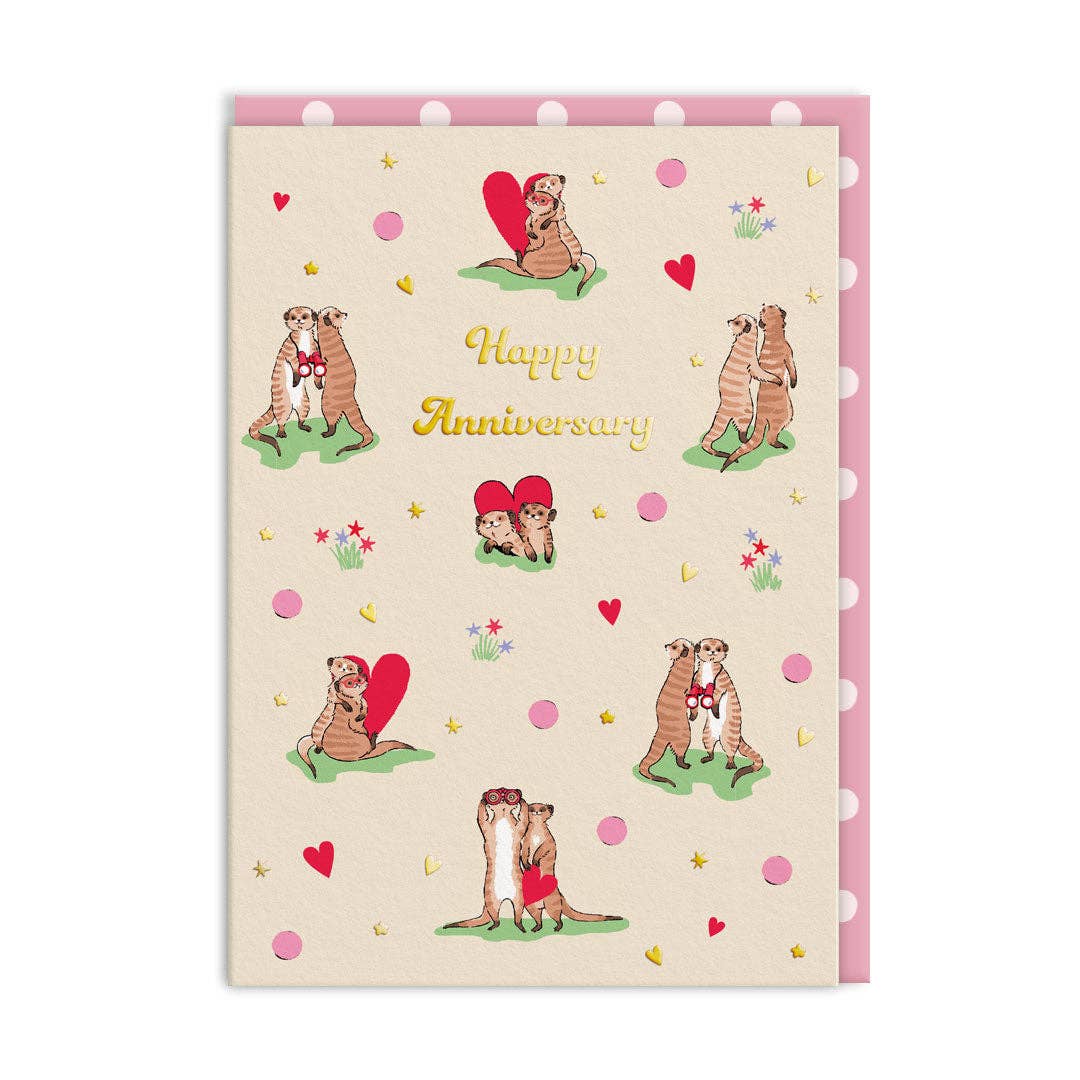 Ohh Deer - Cath Kidston Meerkats Anniversary Card