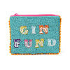 POM Beaded Gin Fund Small Holiday Purse