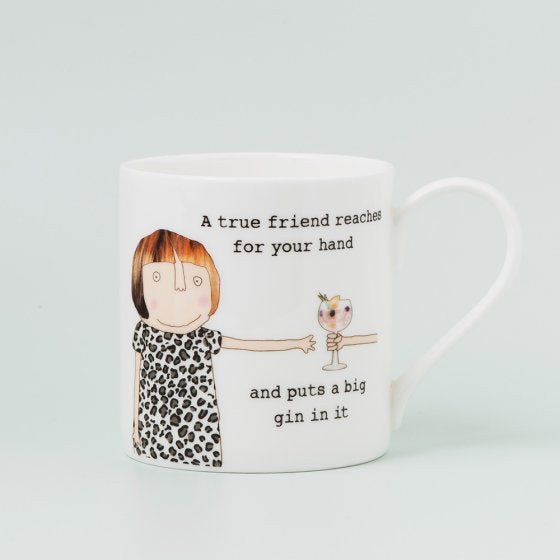 Rosie Made A Thing True Friend Mug