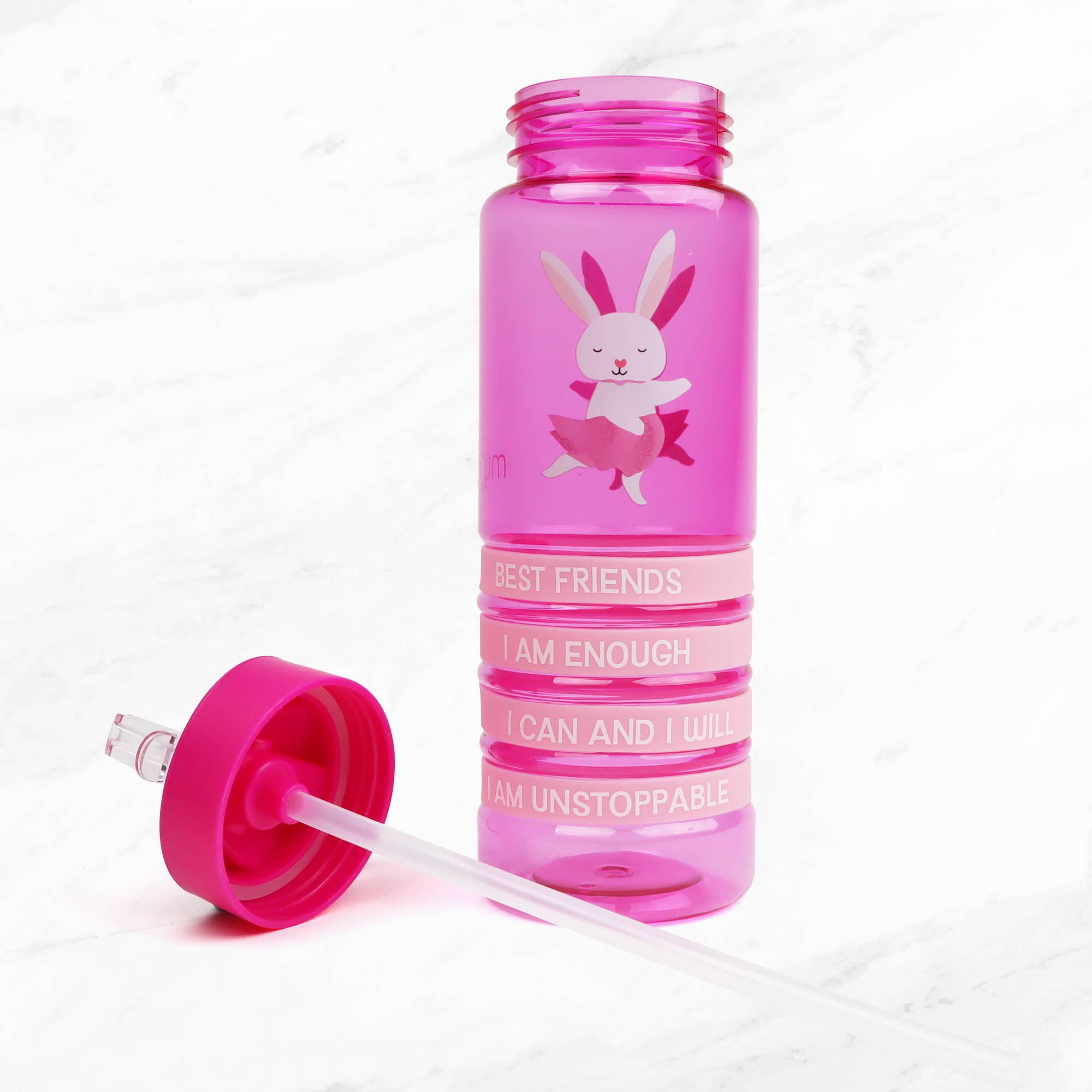 Myga - Kids Rabbit Positivity Band Water Bottles