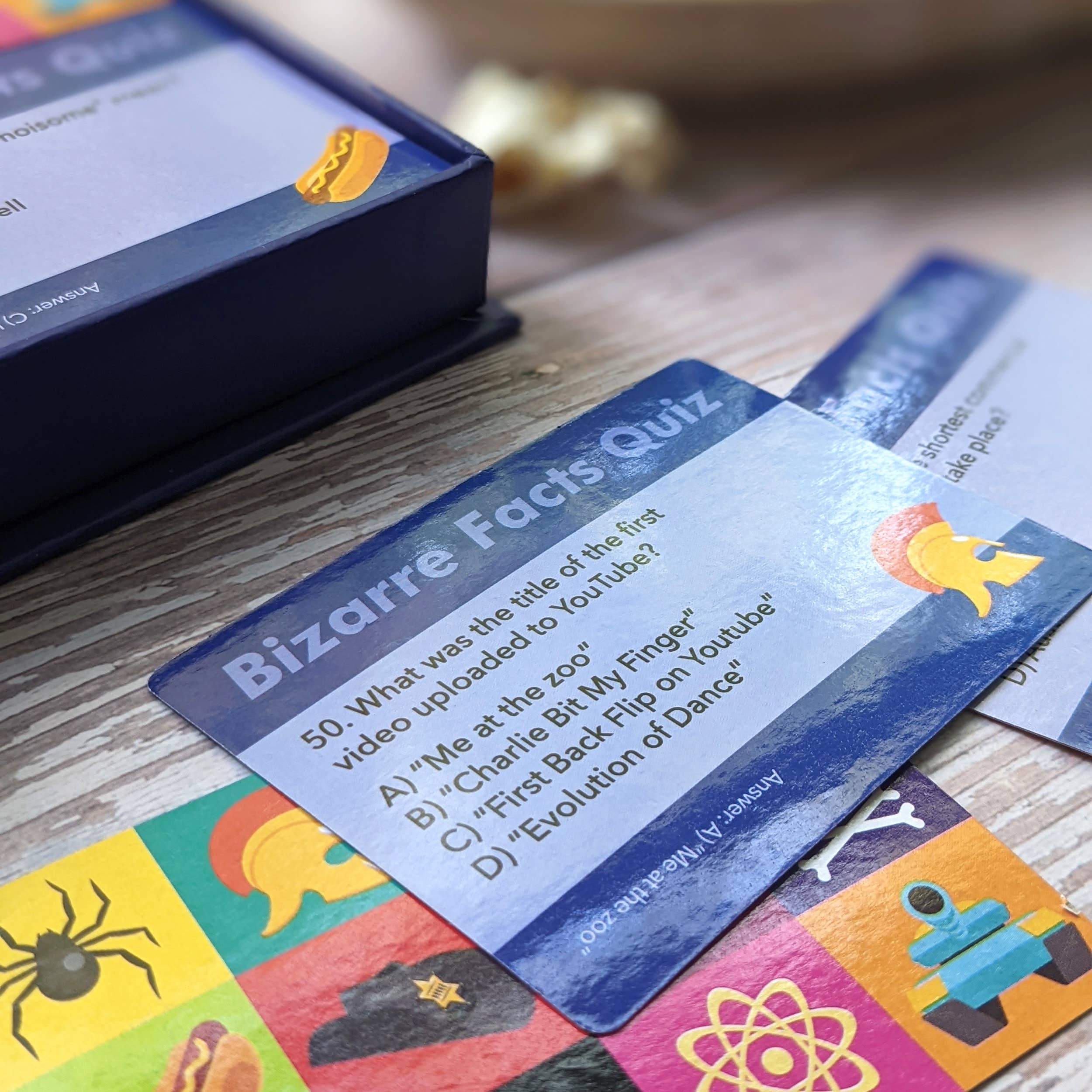 Trivia Cards - Bizarre Facts