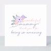 Lavender Haze Wonderful Mummy Card