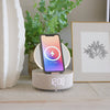 Steepletone  GLOW - Mirror, Bluetooth Speaker, Clock & Wireless Charger