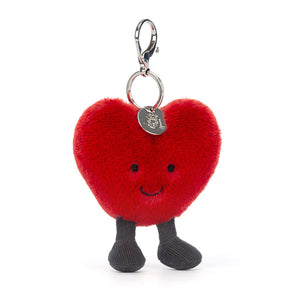 Jellycat Amuseables Red Heart Bag Charm