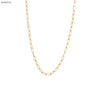 Miramira Paperlink Chain Gold Plated Stainless Steel Necklace