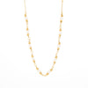 Mira Mira Encased Pearl Gold Plated Stainless Steel Necklace