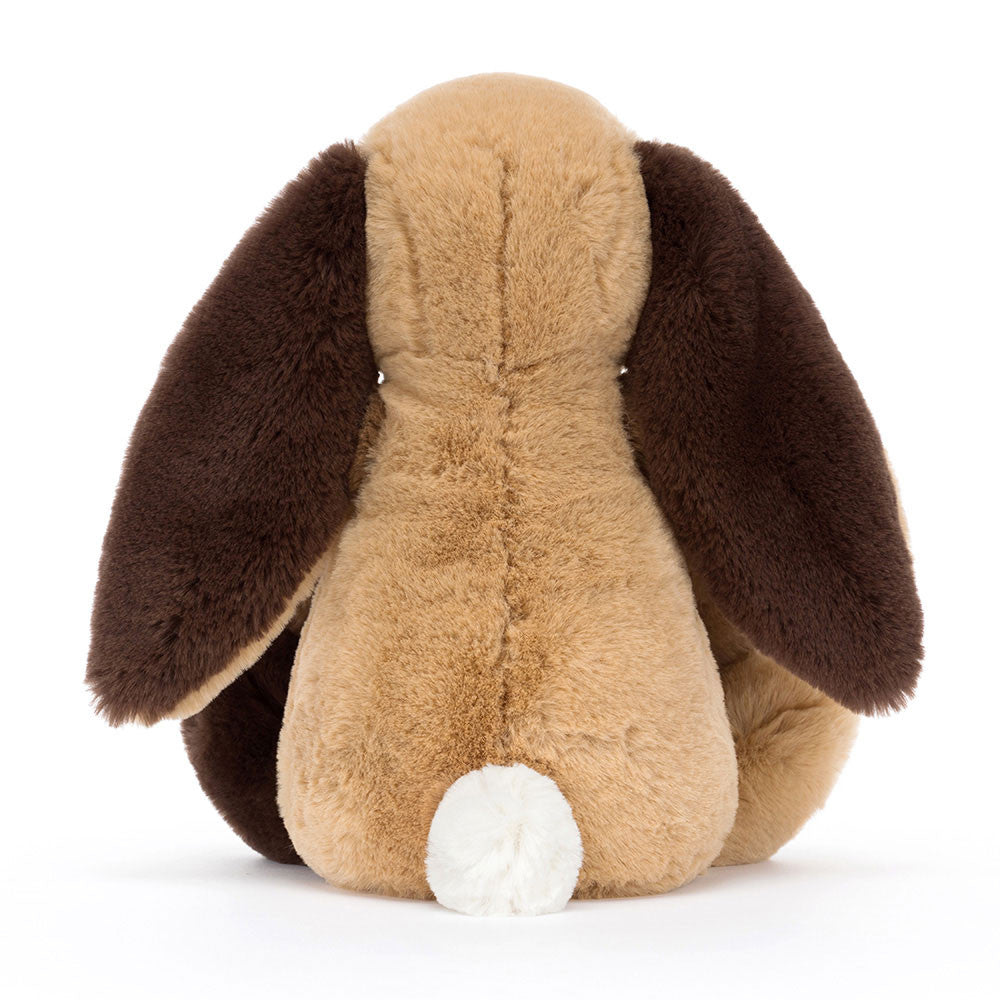 Jellycat Bashful Patchwork Brown Bunny - NEW FOR 2025