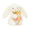 Jellycat Little Bashful Bunny with Present