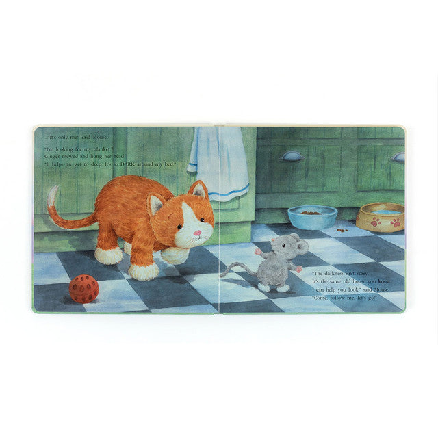 Jellycat Ginger, The Courageous Kitten Book