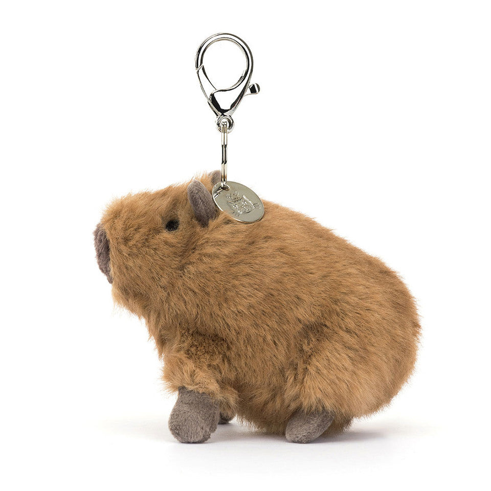 Jellycat Clyde Capybara Bag Charm - NEW FOR 2025