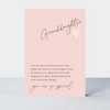 Little Notes Granddaughter Birthday Card