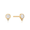 Ania Haie Mother of Pearl Stud Earrings