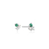 Ania Haie Silver Malachite Star Earrings