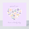 Lavender Haze Special Nan Have a lovely day Card