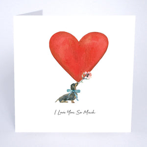 Five Dollar Shake I Love You So Much (Dog) Card| More Than Just A Gift