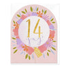 Whistlefish 14th Birthday Card