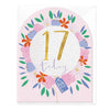 Whistlefish 17th Birthday Card