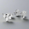 Sterling Silver Baby Bee Stud Earrings