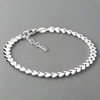 Sterling Silver Endless Hearts Bracelet