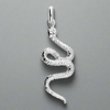 Sterling Silver Snake Pendant