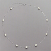 Sterling Silver & Pearl Necklace