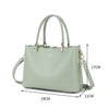 Stacey Scalloped Handbag - Green