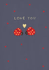 Momento Ladybird Love Card