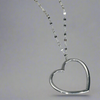 Sterling Silver Heart Necklace